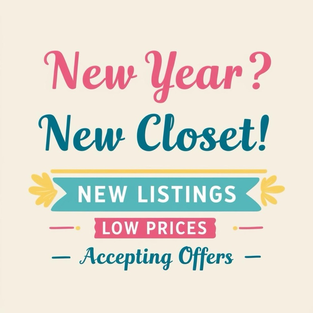 CLOSET SALE ⭐️ LOW PRICES ⭐️ MAKE AN OFFER!